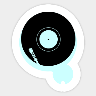 mint record player Sticker